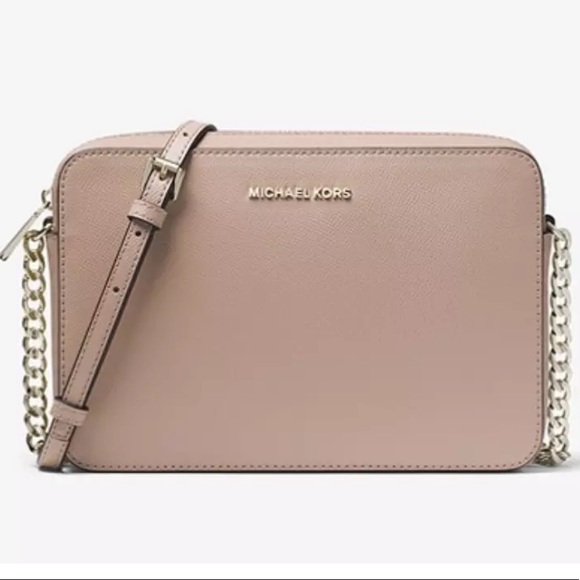 Michael Kors Handbags - Gaby’sBags👜💕-Michael Kors Large Crossbody Fawn